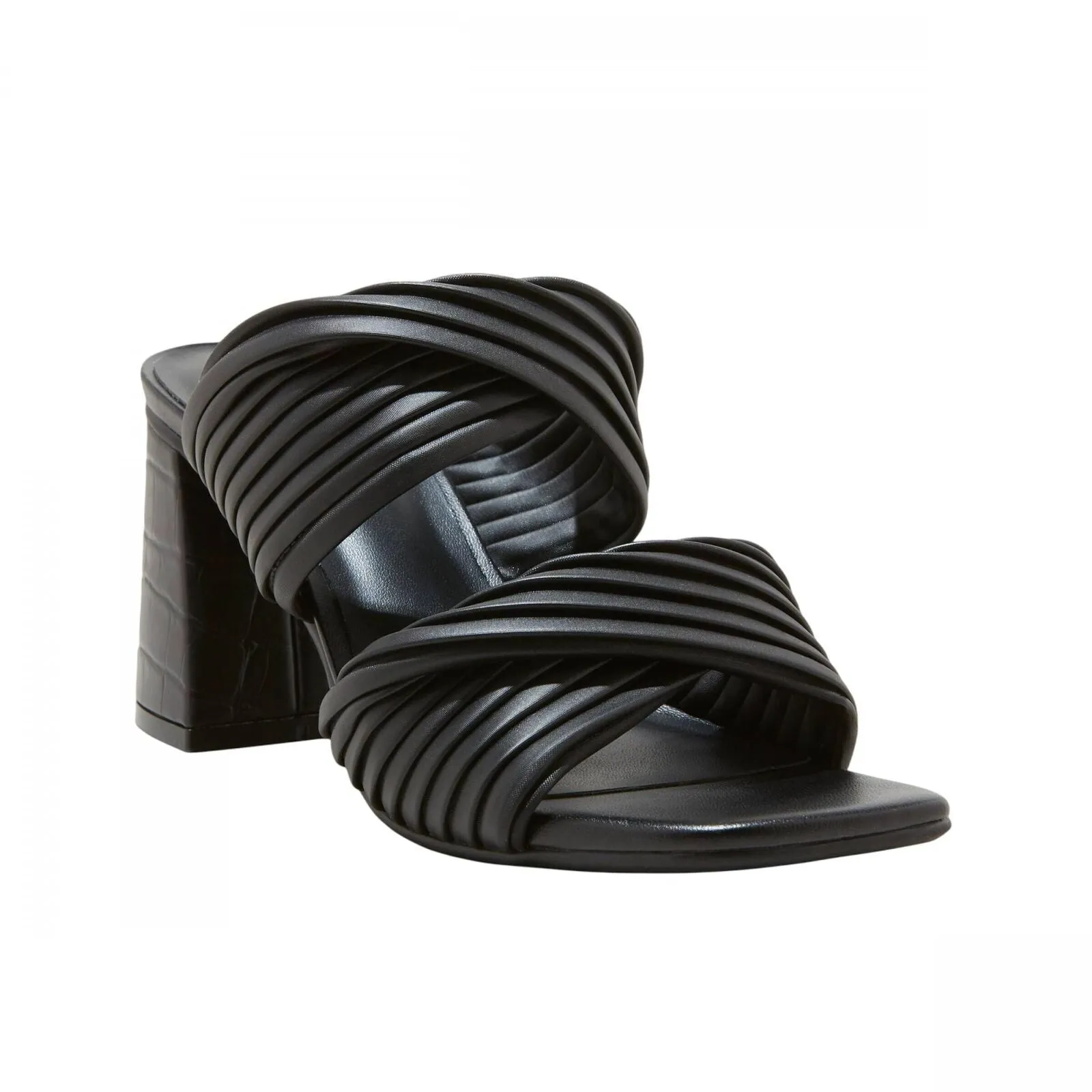 A New Day Womens Jessa Mule Heels 87931551 Black 9.5M