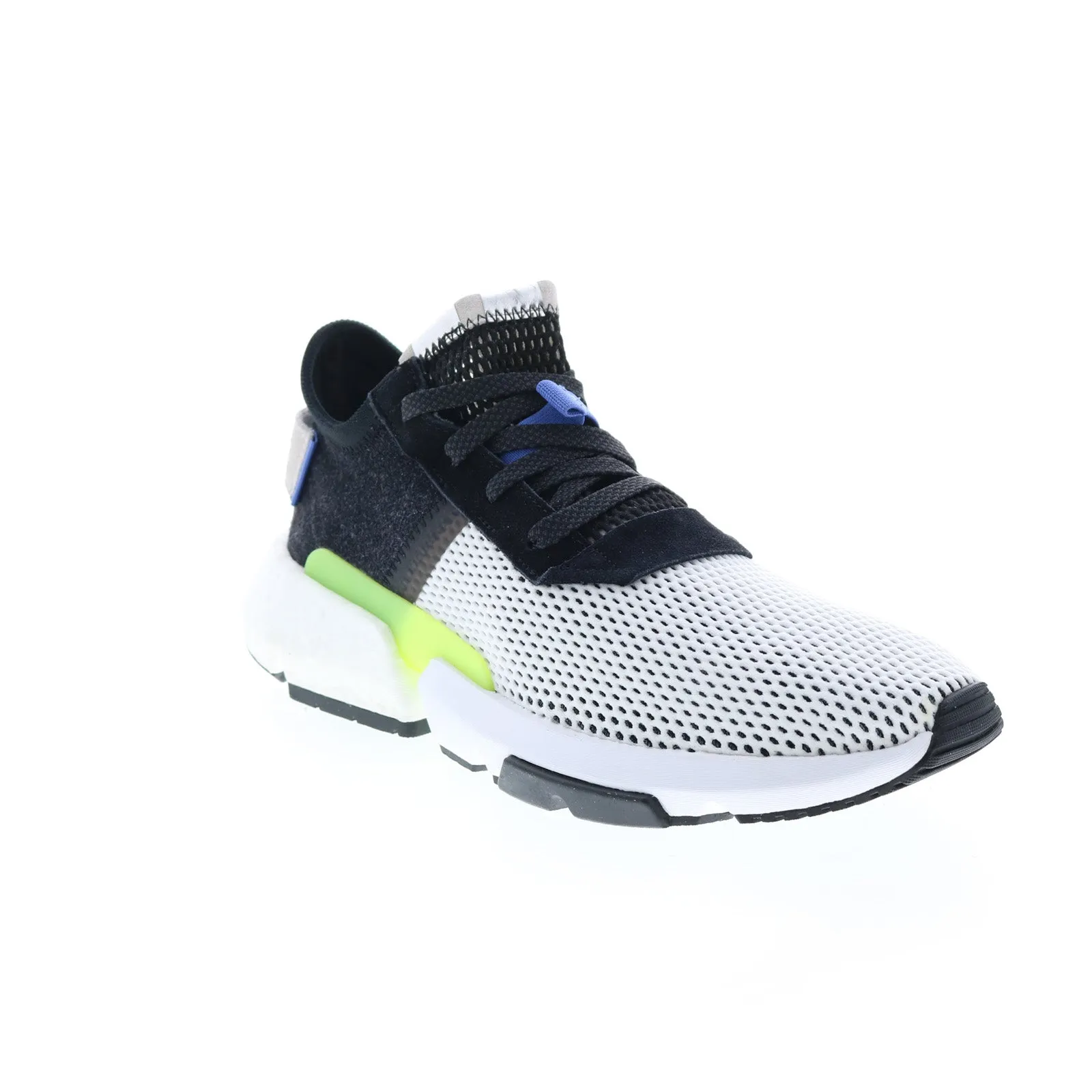 Adidas POD-S3.1 CG5947 Mens White Mesh Lace Up Lifestyle Sneakers Shoes