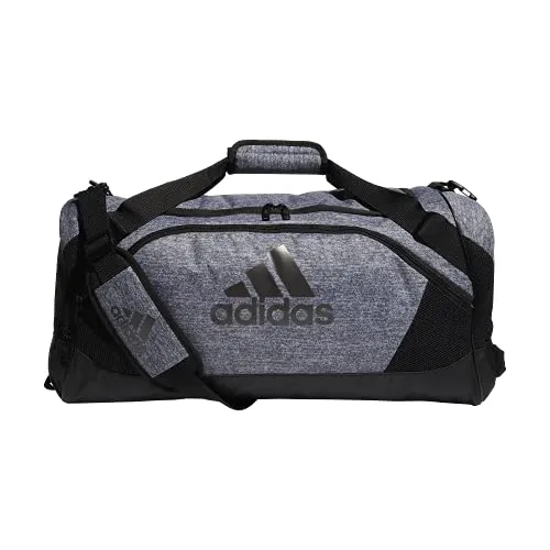 adidas Team Issue II Medium Duffel Bag, Onix Jersey, ONE SIZE