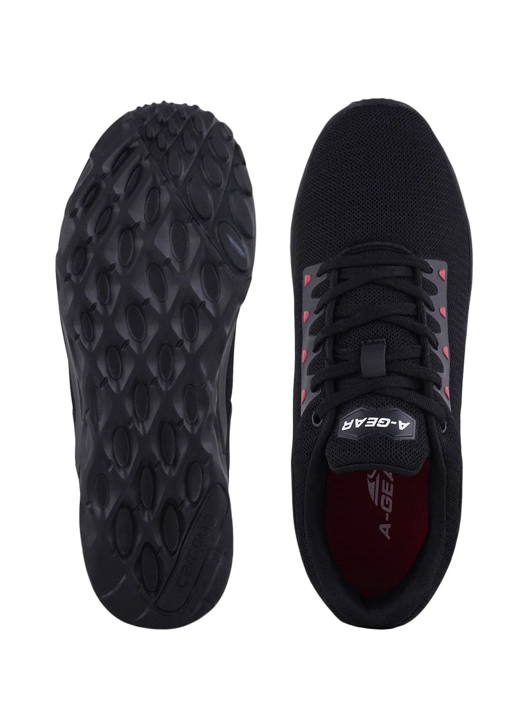AGR-006 Black Men's Sports Shoes