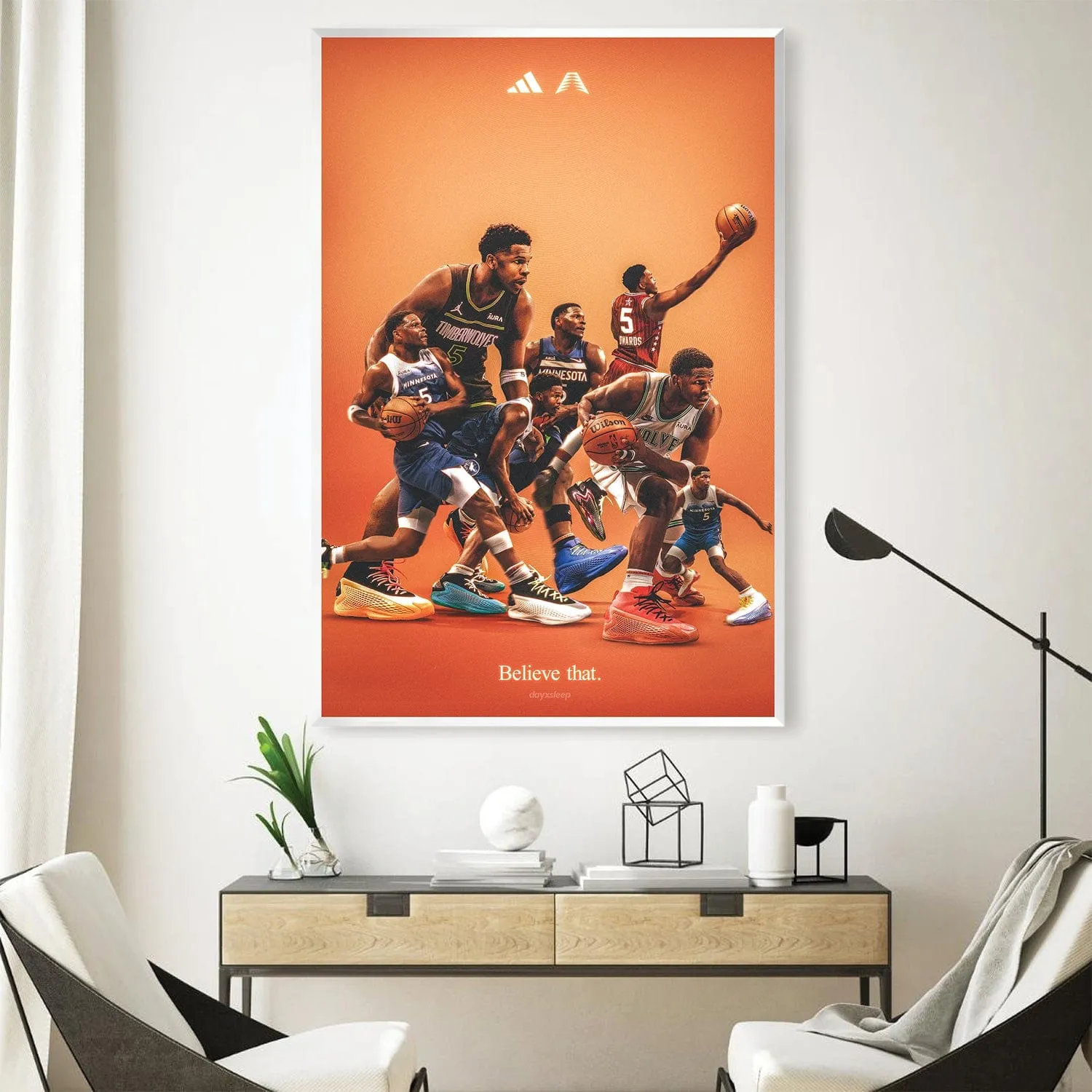 Anthony Edwards 1 Canvas