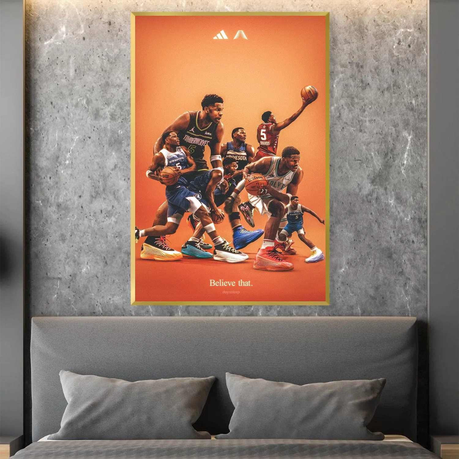 Anthony Edwards 1 Canvas