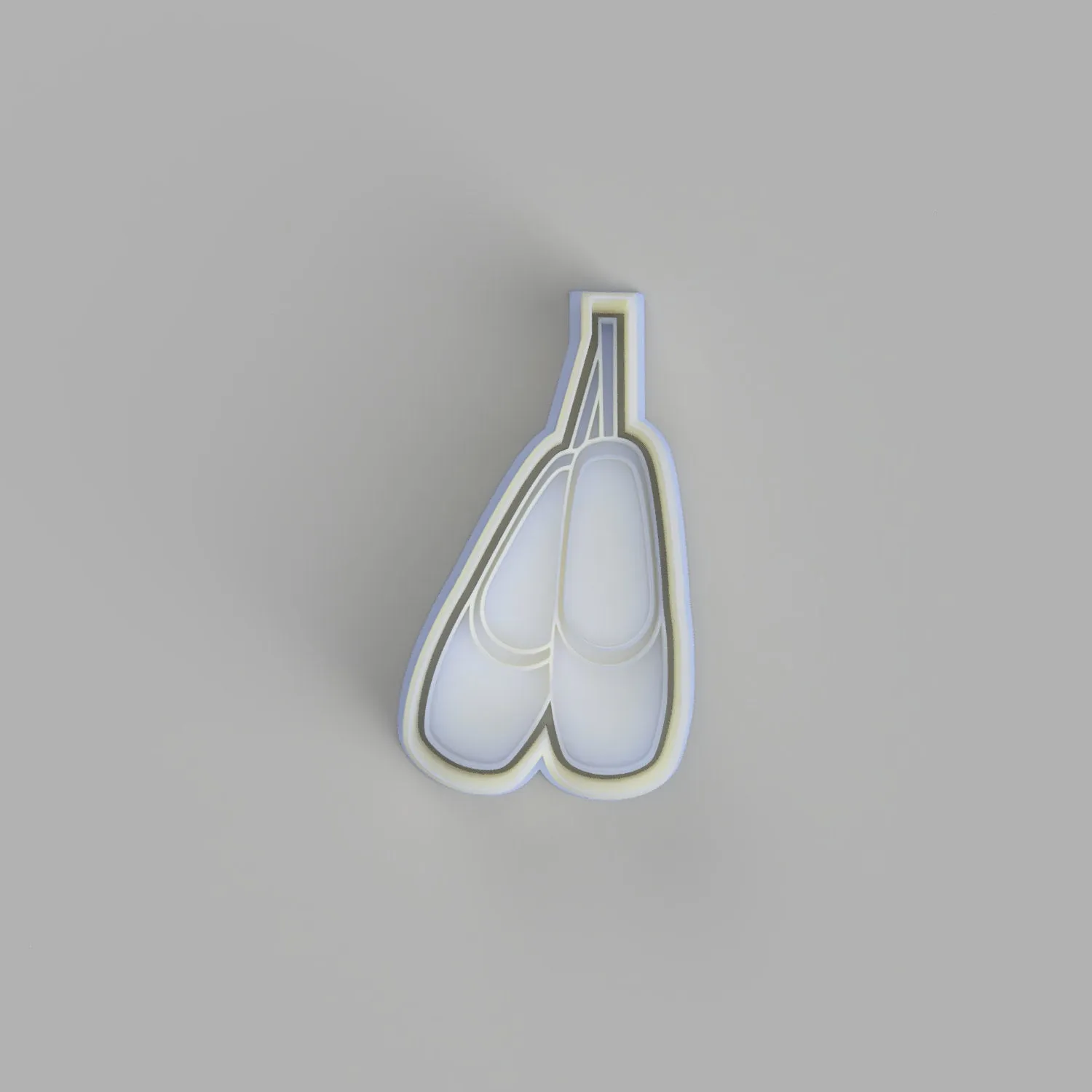 Ballet Shoes (2) Cookie Cutter and Embosser.