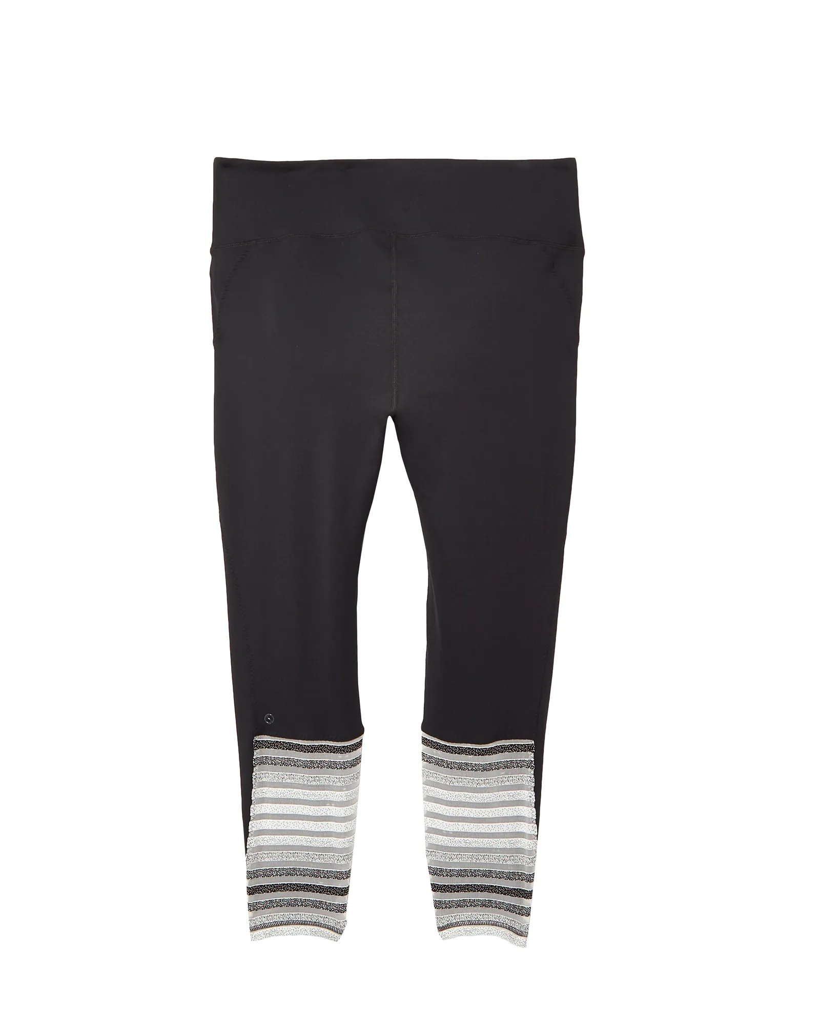Bassett Leggings | Black / White