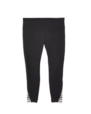 Bassett Leggings | Black / White