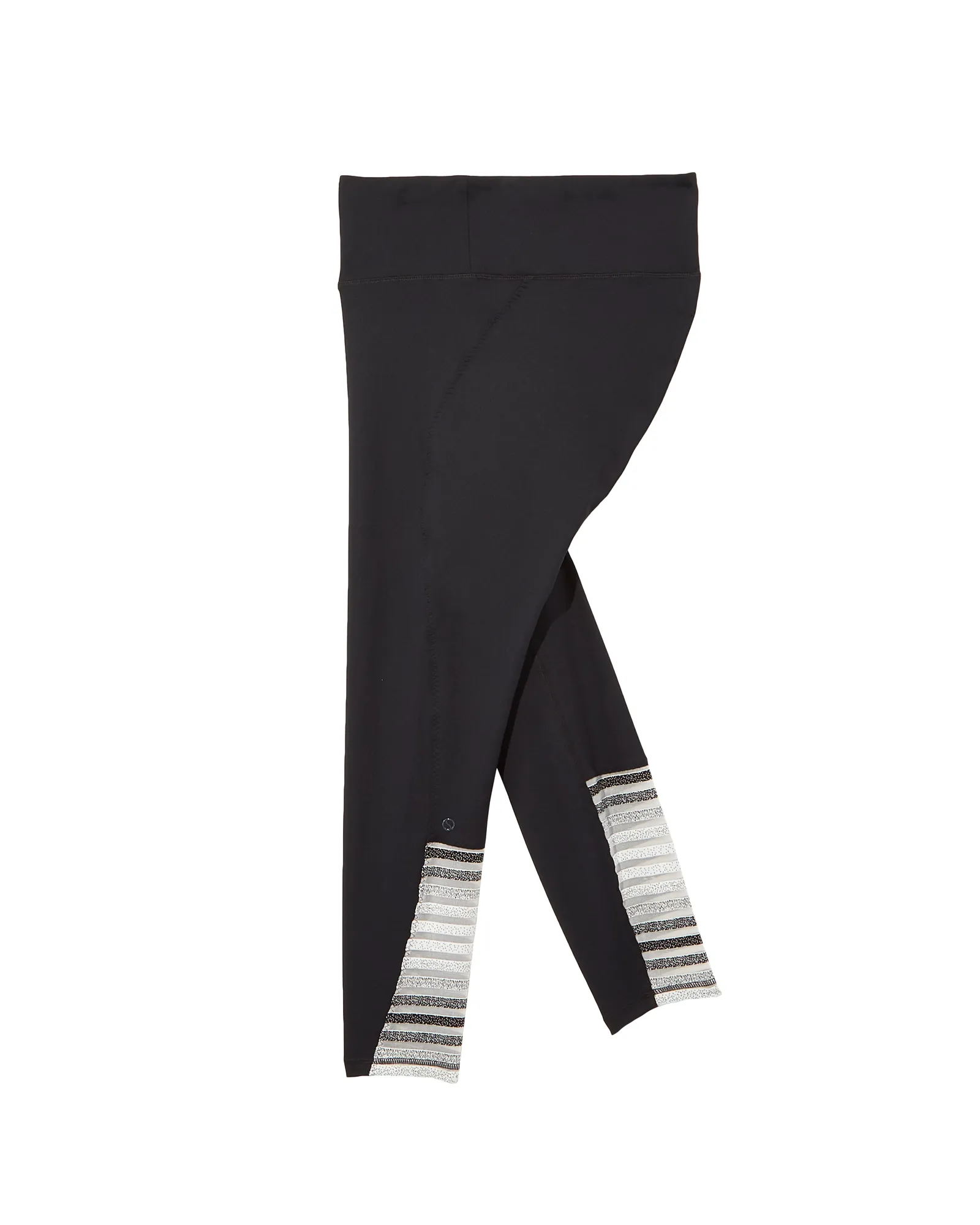 Bassett Leggings | Black / White