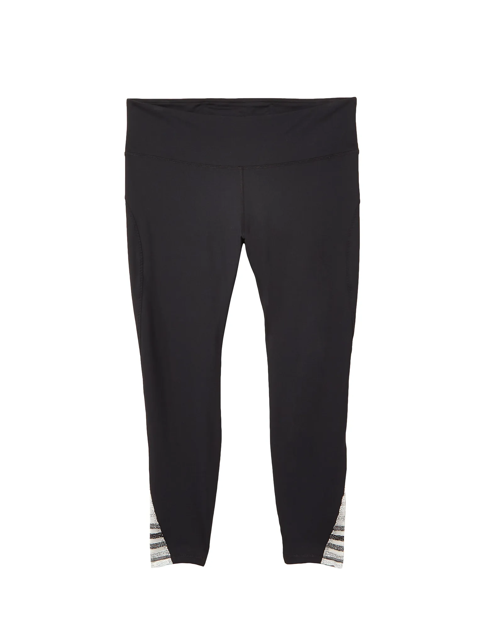 Bassett Leggings | Black / White