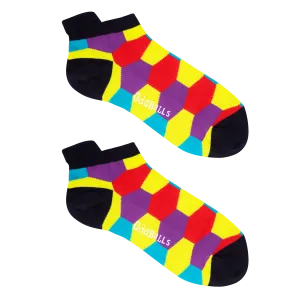 Black Hex - Ankle Trainer Socks