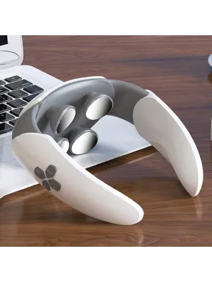Cervical Spine Massager, Hot Compress Neck Protection Device, Microcurrent Pulse Tapping Shoulder And Neck Physiotherapy Device, Cervical Spine Device