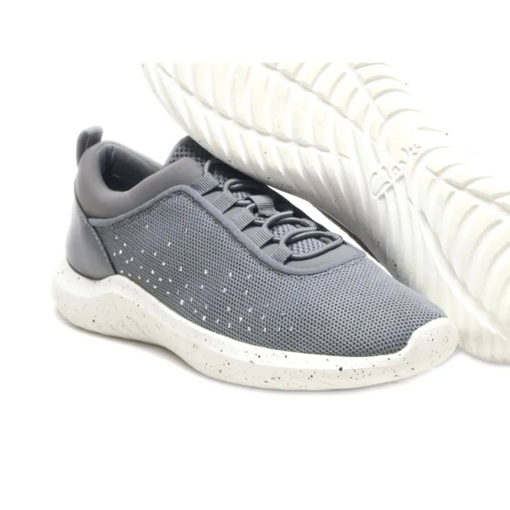 Clarks Nova Step Sport Shoes Fabric Grey Colour For Women