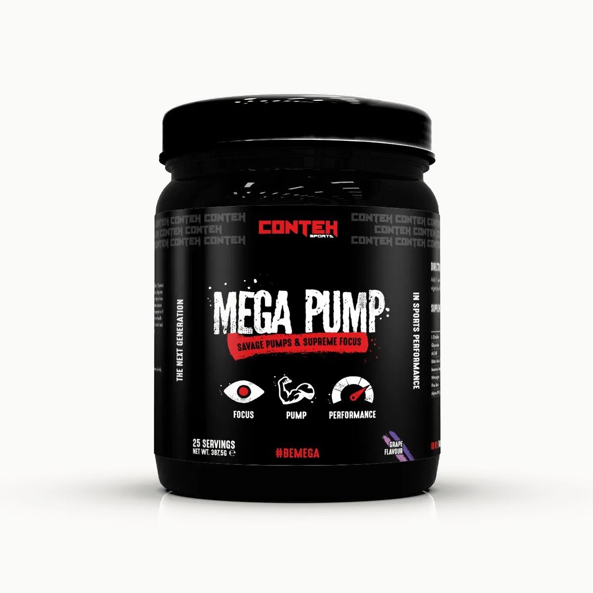 Conteh Sports Mega Pump 387.5g Grape