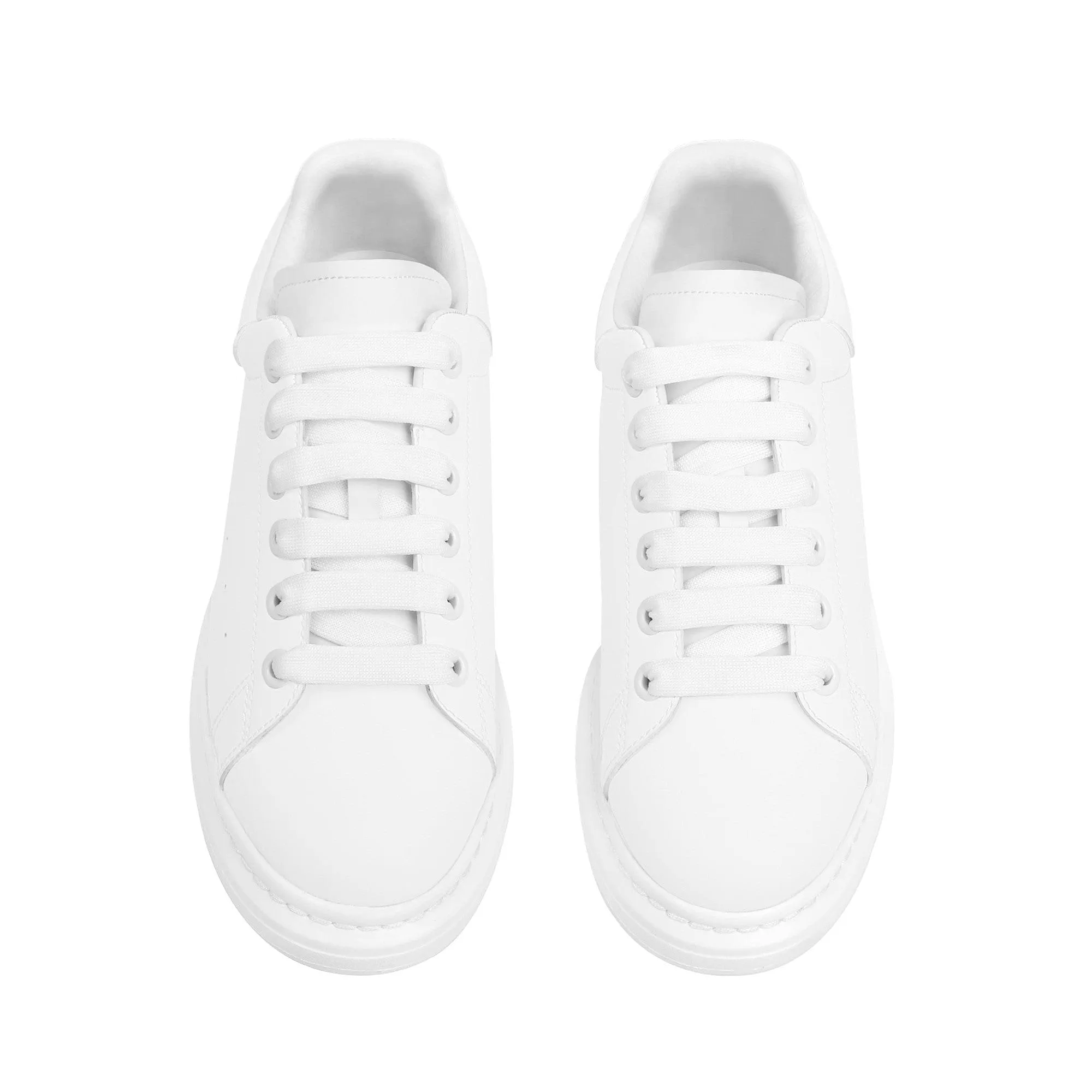 Custom Heighten Low Top Shoes - White D69