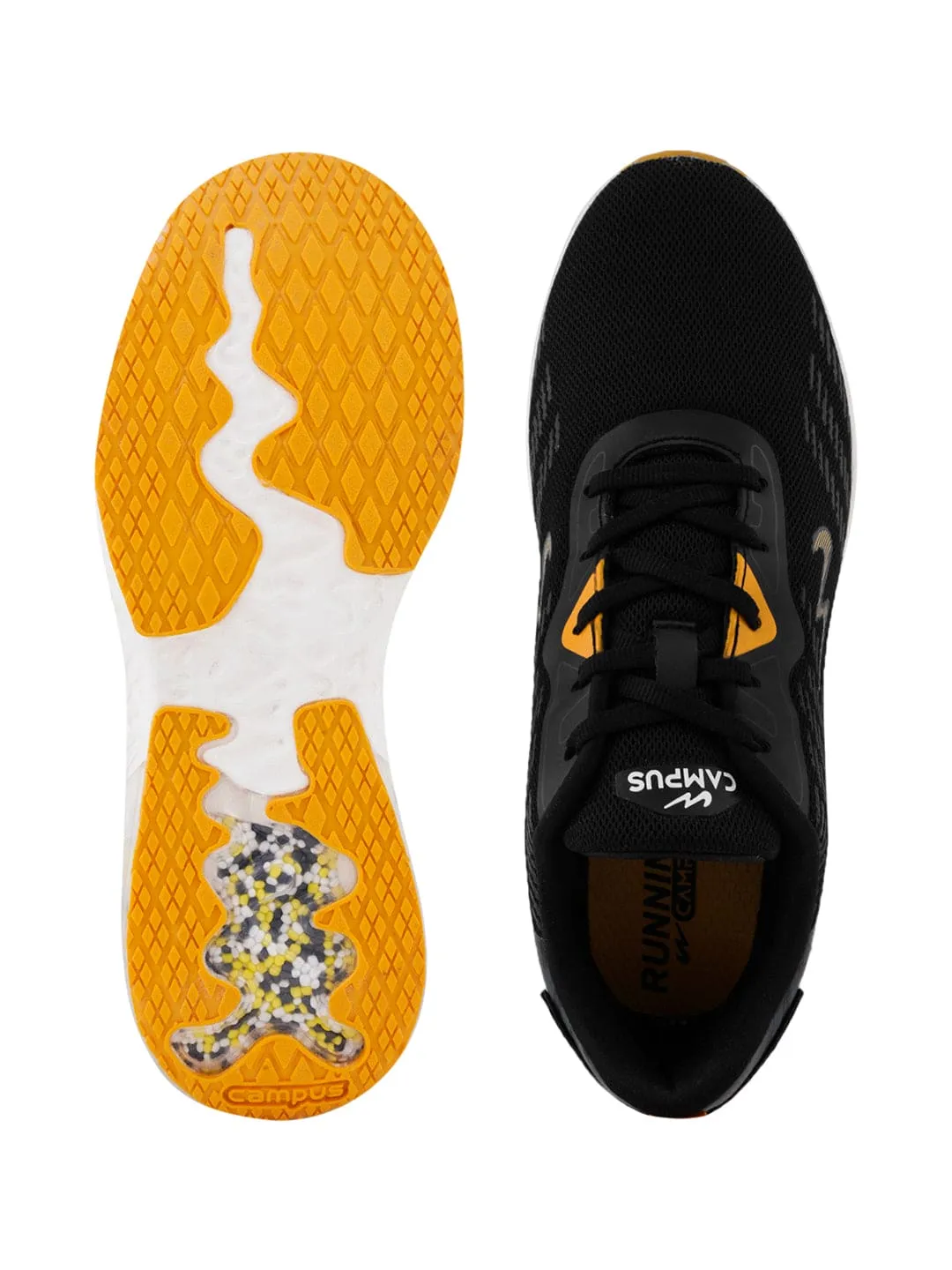 CYCLOPS Black Men's Sports Shoes
