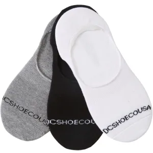 DC Shoes Liner Mens 3 Pack Ankle Socks - Multi