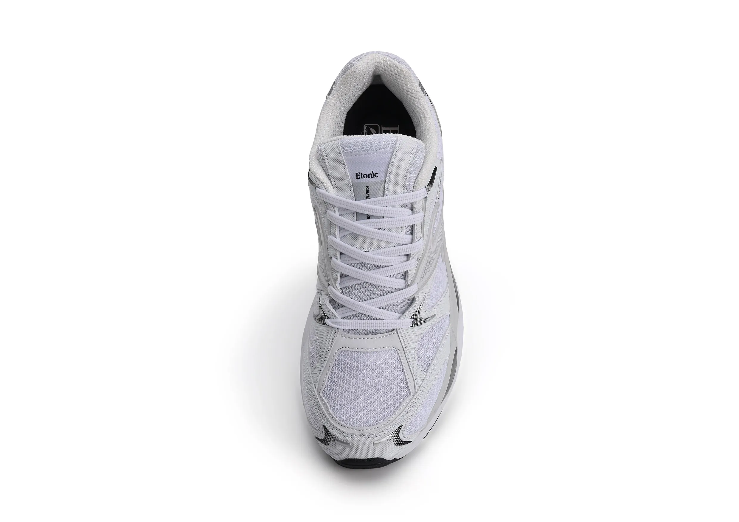 Etonic Kendari 3.0 sneakers in white leather and white mesh.