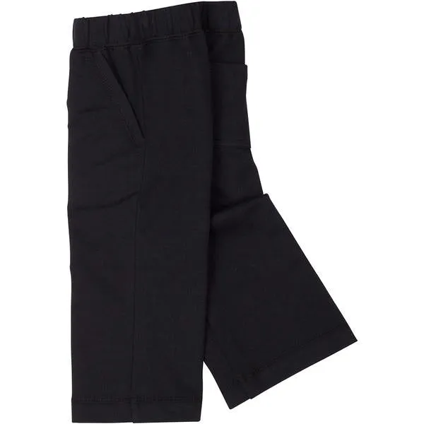 Favorite Team Matching Terry Cotton Pants - Black (12M-5T)