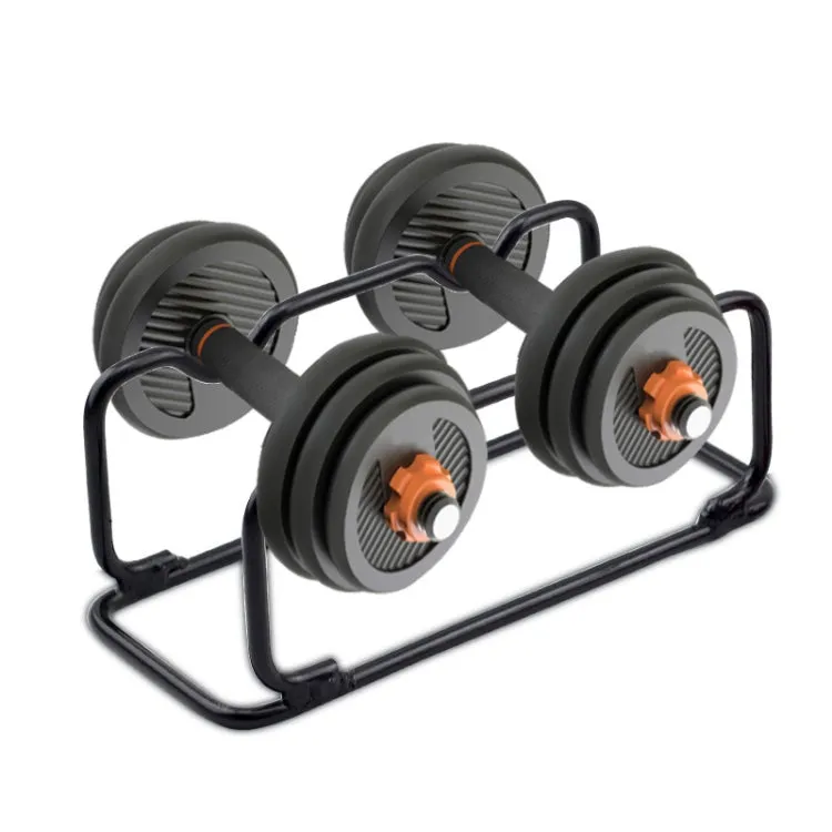 Gym Vertical Dumbbell Rack Dumbbell Holder, Specification: Large (Black)