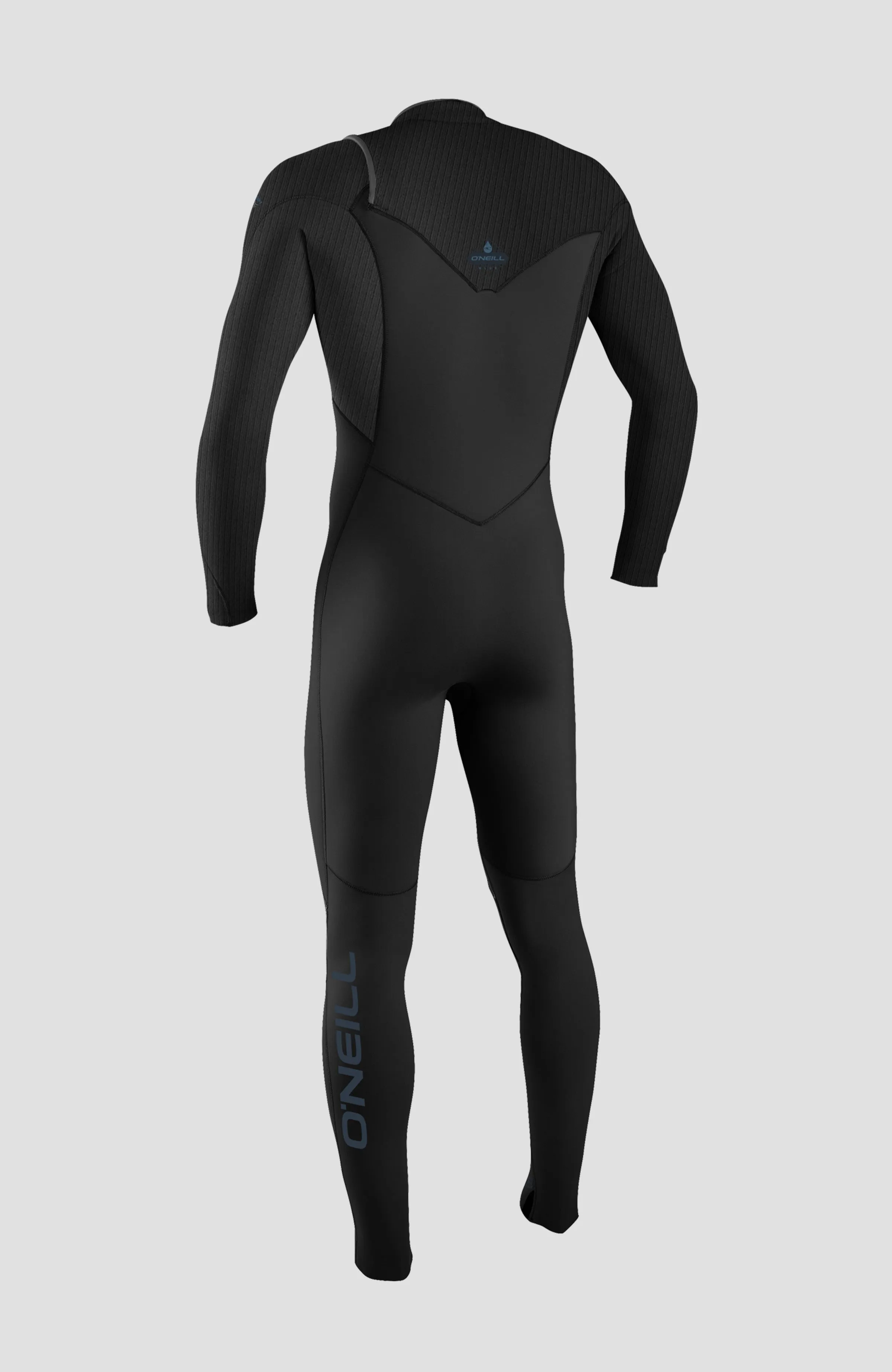 Hyperfreak Wind 4/3  Chest Zip Full Wetsuit | BLACK/BLACK