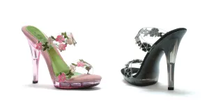 M-TULIP Ellie Green High Heel Alternative Footwear Discontinued Sale Stock