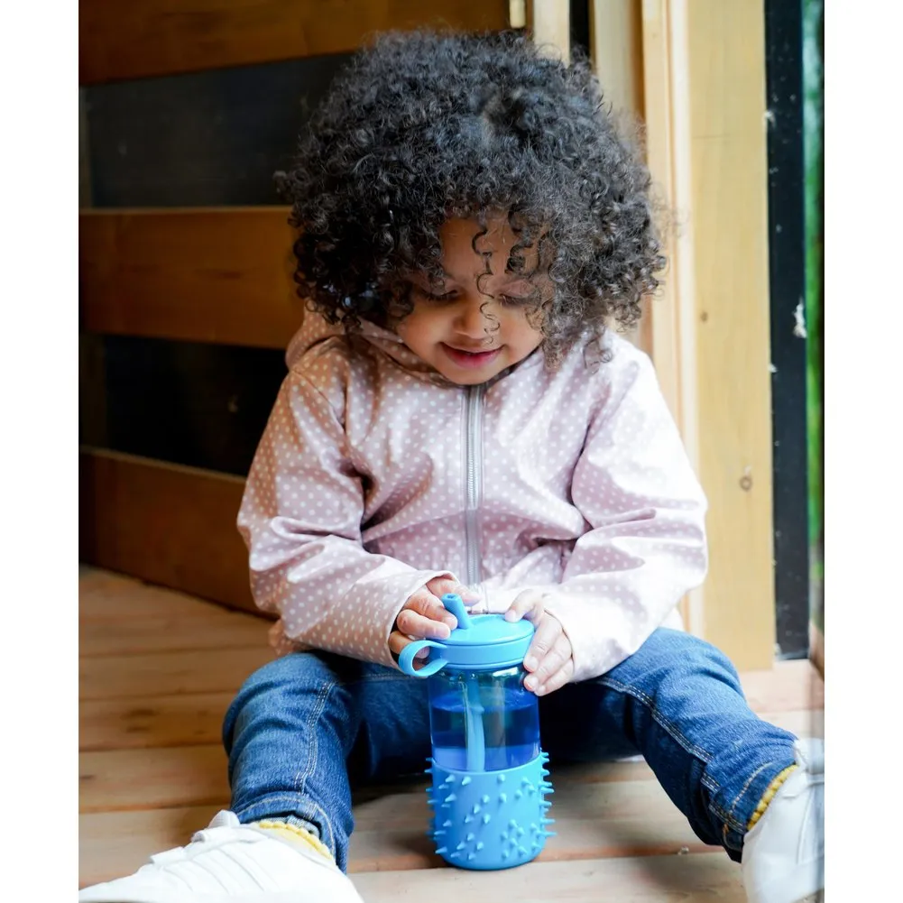 Melii Spikey Water Bottle - Blue (17 oz)