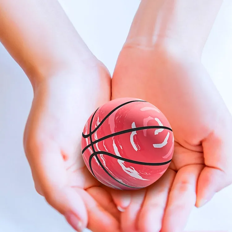 Mini Rubber Hollow Glue Stretch Training Ball(Red)