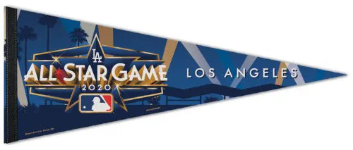 MLB Baseball All-Star Game 2020 Los Angeles Official Premium Felt Commemorative Pennant - Wincraft