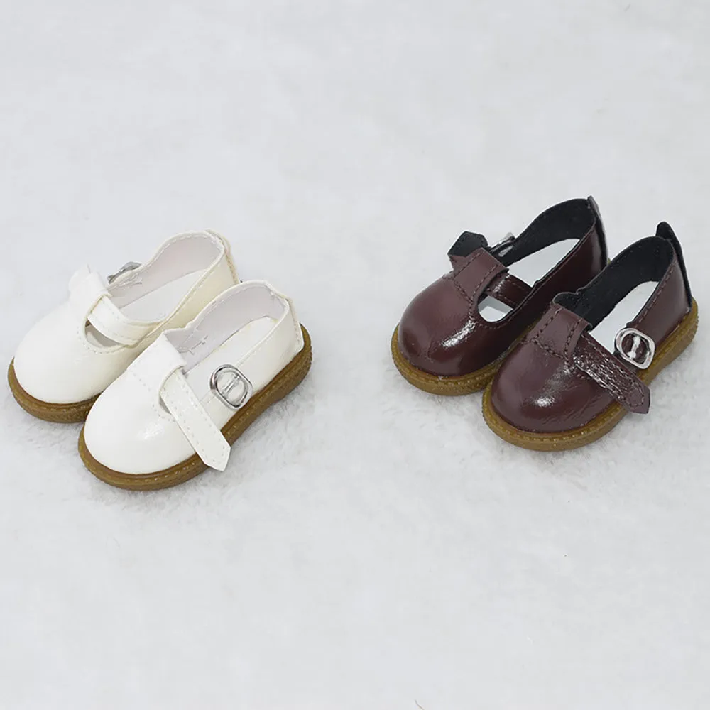 niannyyhouse Casual Leather Shoes Length: 6.8cm 1/4 BJD Doll Dress Up