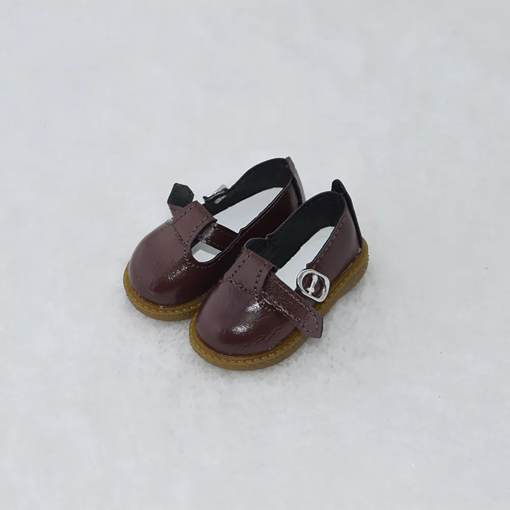 niannyyhouse Casual Leather Shoes Length: 6.8cm 1/4 BJD Doll Dress Up
