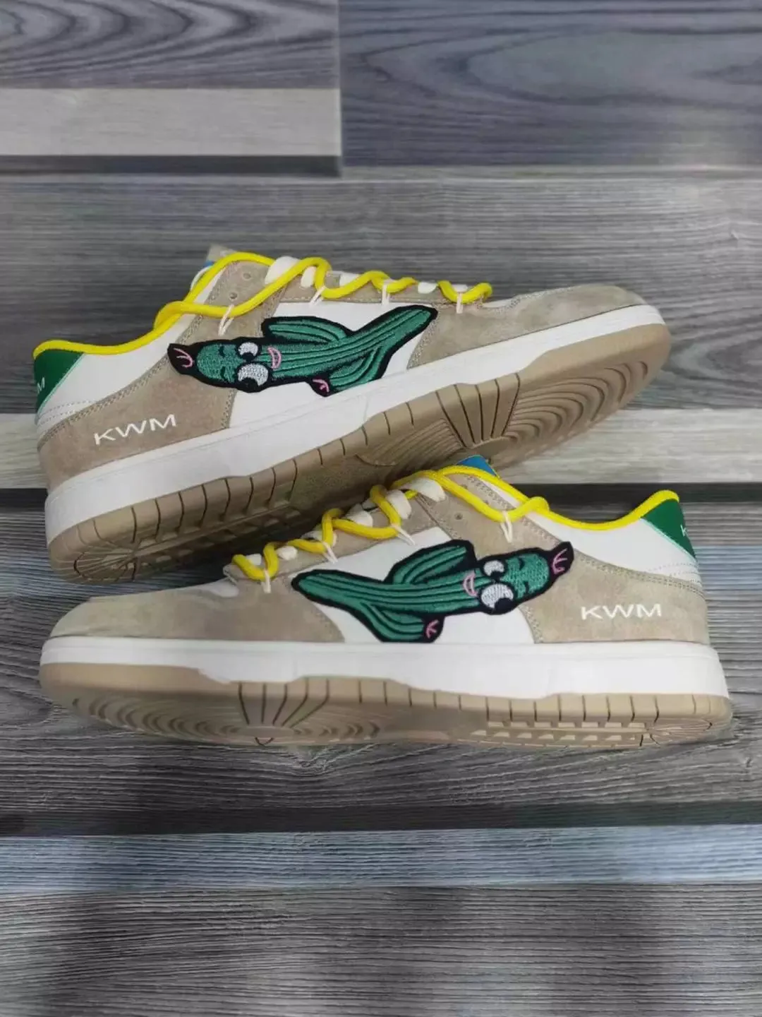 Niceprimes Elevated Cactus Embroidery Skate Shoes