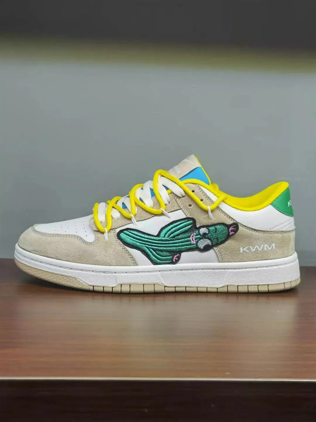 Niceprimes Elevated Cactus Embroidery Skate Shoes