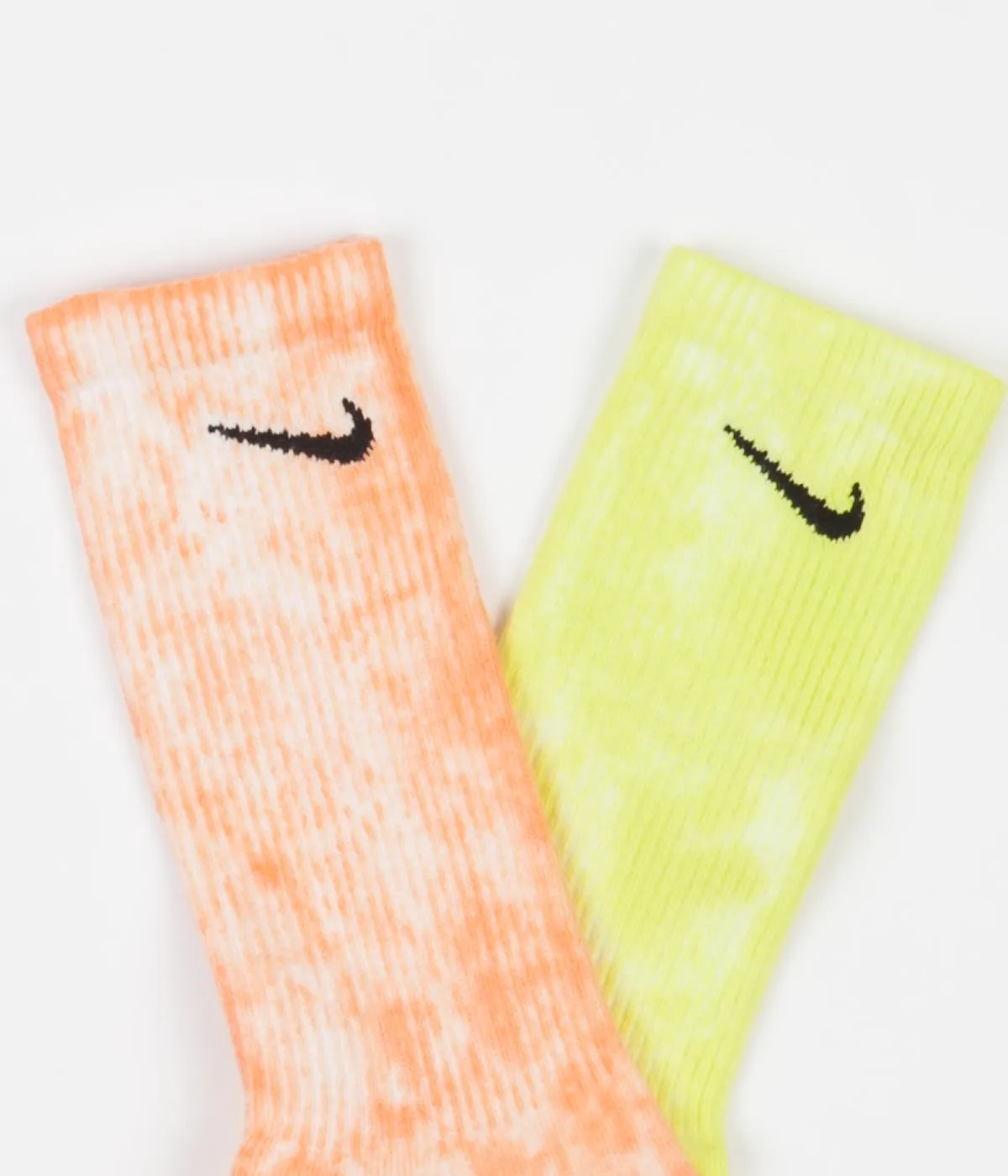 Nike Everyday Plus Cush Crew Socks (2 Pack) - Multicolour / Yellow