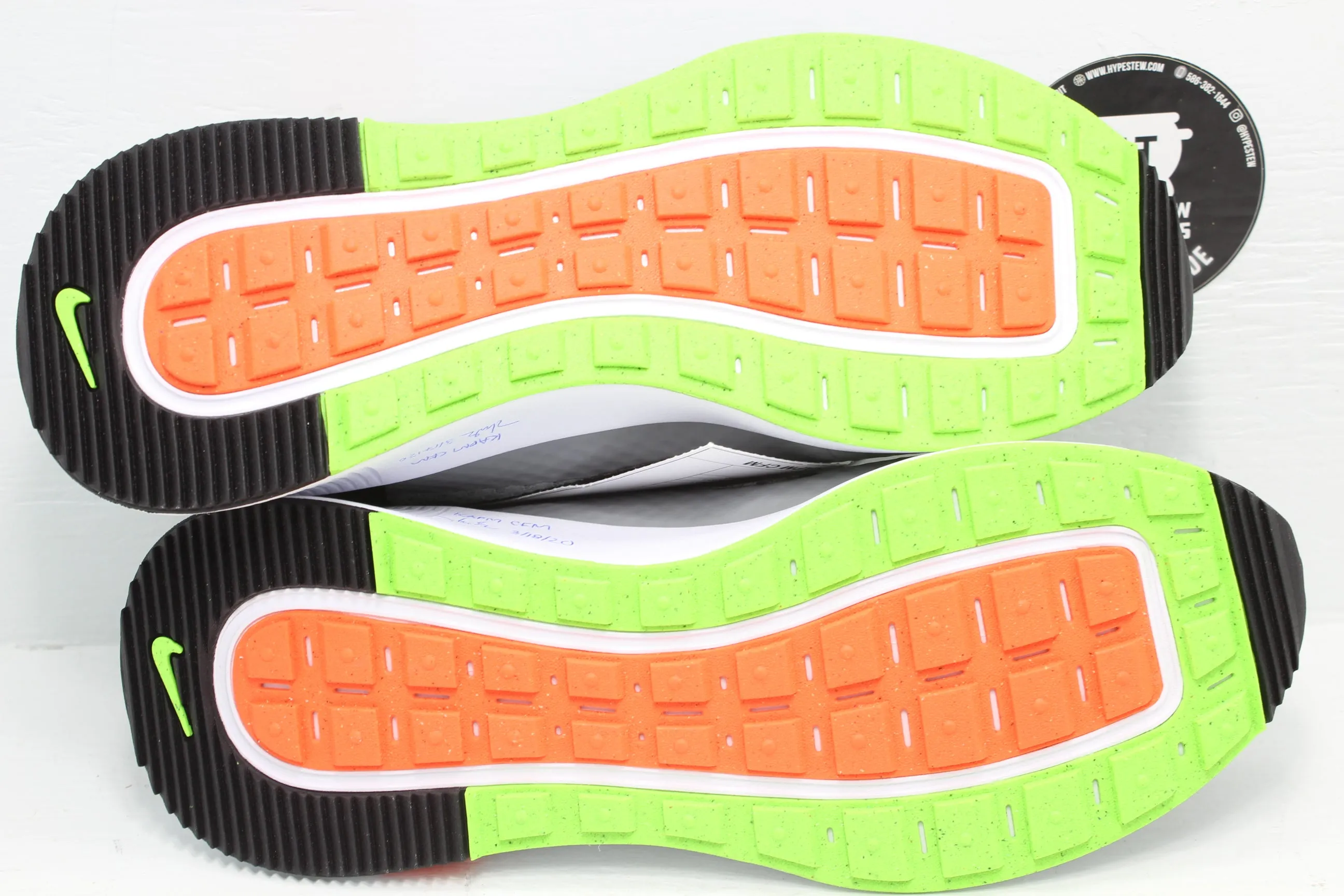 Nike Reposto Grey Electric Green Sample