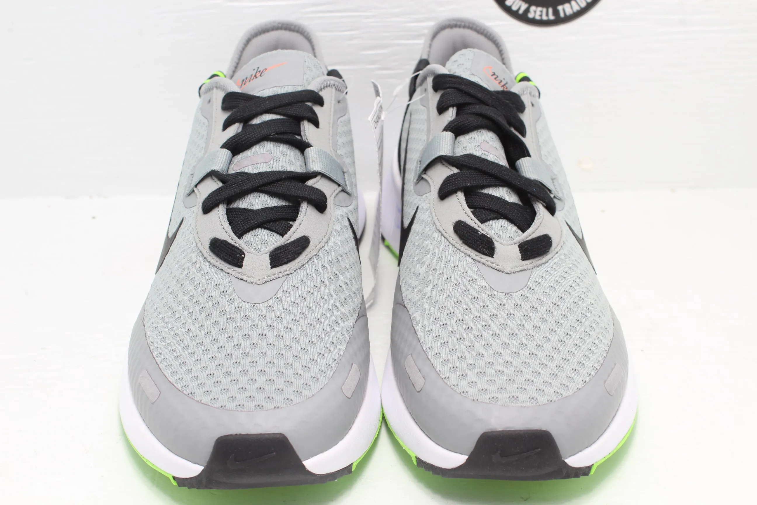 Nike Reposto Grey Electric Green Sample
