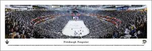 Pittsburgh Penguins Consol Energy Center 2013 Playoffs Panoramic Poster Print - Blakeway