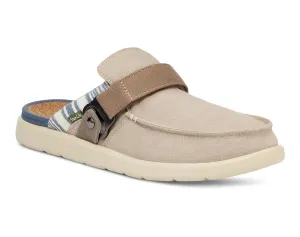 Sanuk Mens Happy Hour Lite Resort Shoes - Taupe