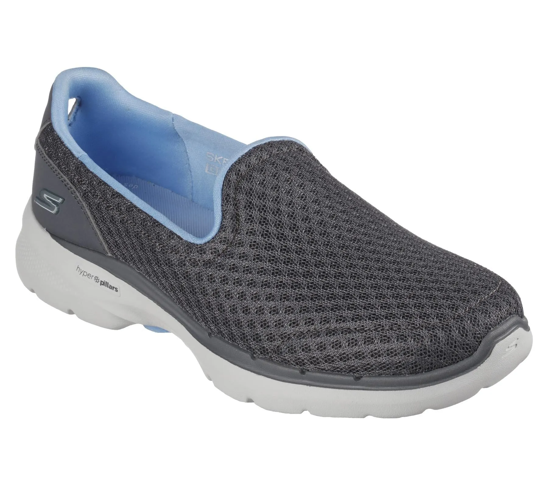 SKECHERS (124508) Womens GO WALK 6-BIG SPLASH Sneaker Shoes in Sizes UK 4 to UK 8
