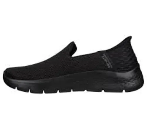 Skechers Women's Go Walk Flex Slip Ons- Black
