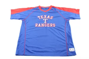 Texas Rangers Embroidered Blue & Red Baseball Jersey