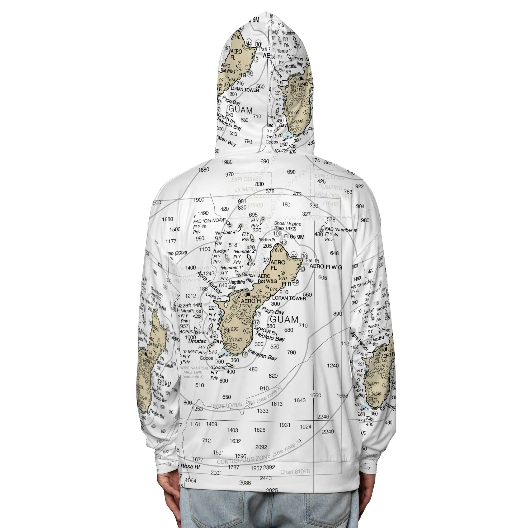 The Guam Hooded Performance Sports Shirt