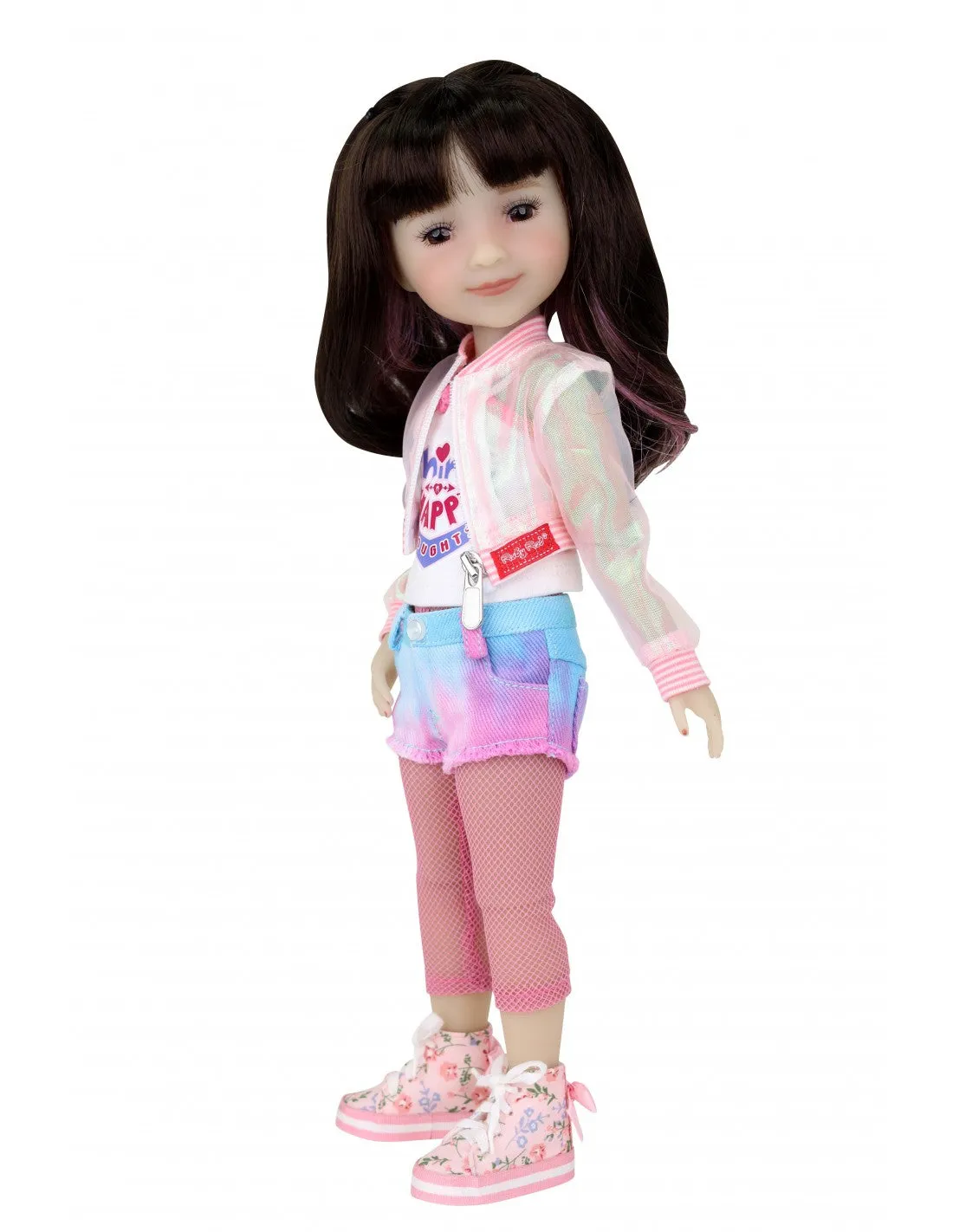 Think Happy Thoughts - Hanna (Splash of Style) - Ruby Red Fashion Friend doll