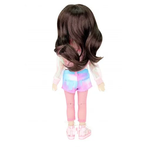 Think Happy Thoughts - Hanna (Splash of Style) - Ruby Red Fashion Friend doll