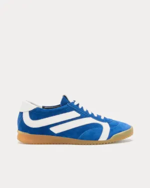 Track Suede Cobalt / White Low Top Sneakers