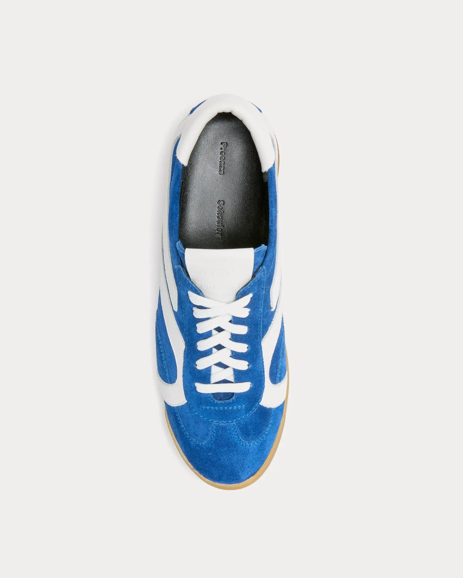 Track Suede Cobalt / White Low Top Sneakers