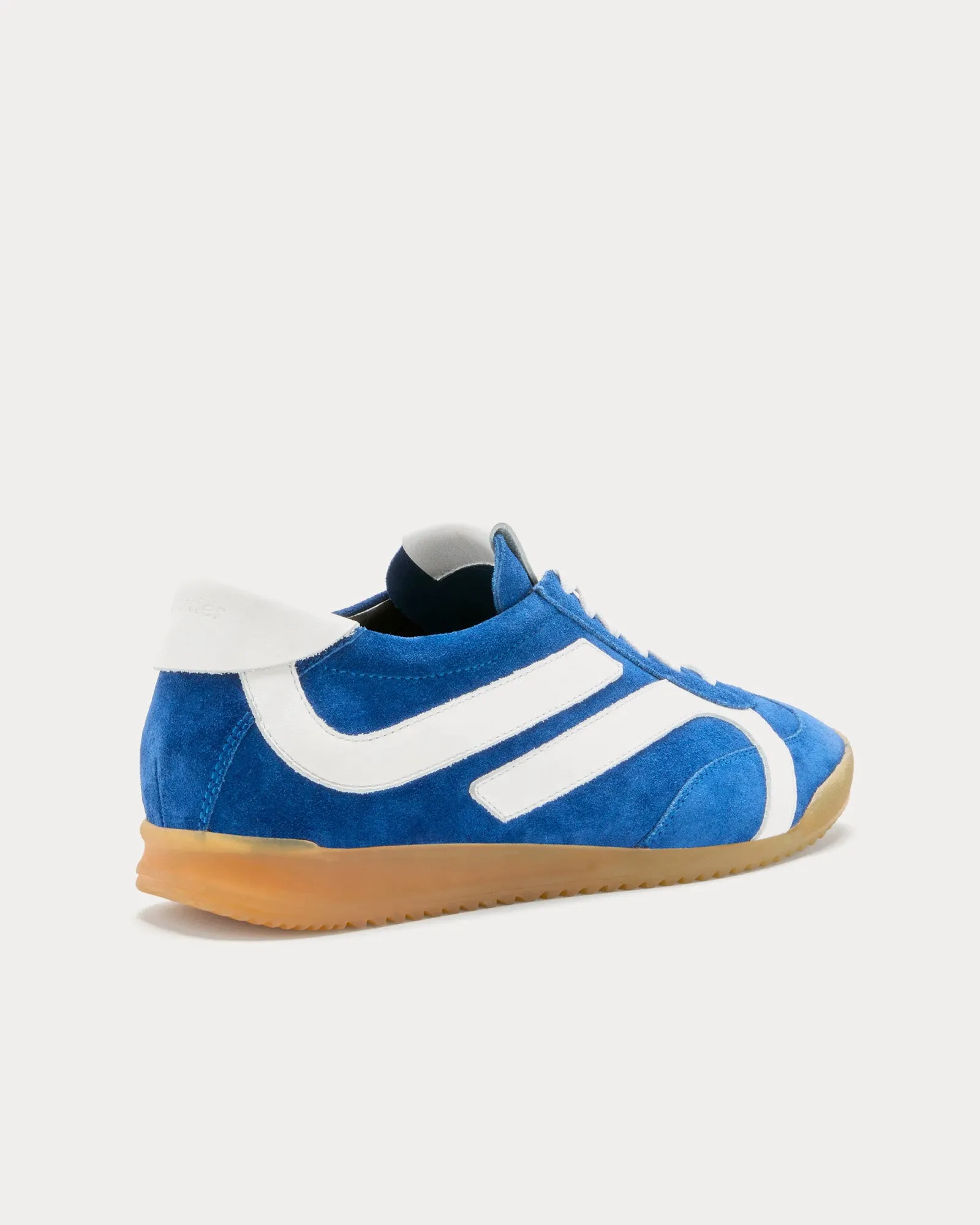 Track Suede Cobalt / White Low Top Sneakers