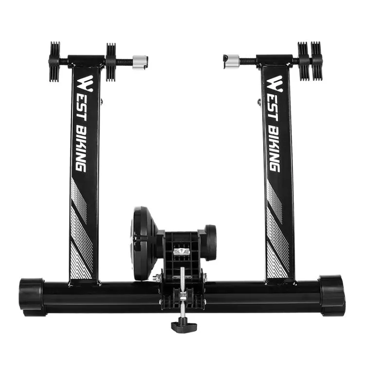 WEST BIKING YP1402008 Bicycle Parking Rack Indoor Cycling Training Platform Fitness Equipment Road Mountain Bike Parking Rack(Black)