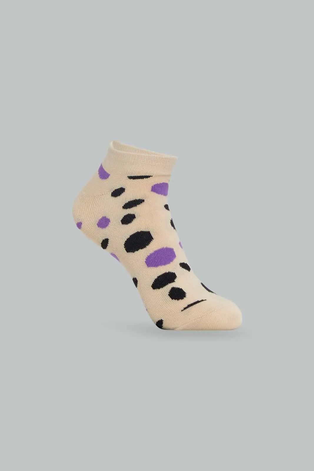 Women Ladies Sports Ankle Socks Set (Pack Of 3)